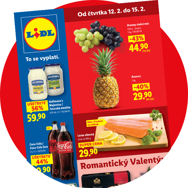 Náhled na čtvrteční leták.
