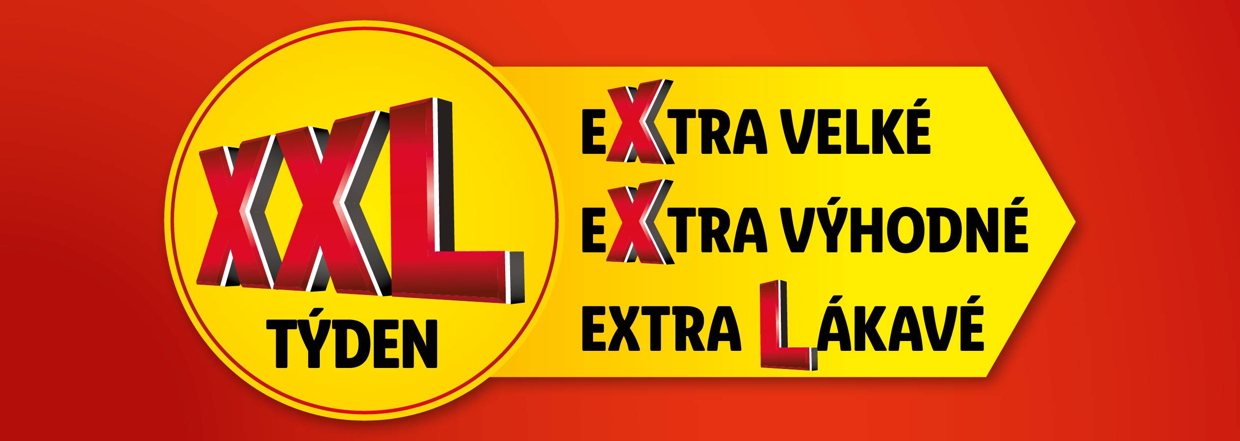 XXL týden: extra velké a výhodné nabídky.