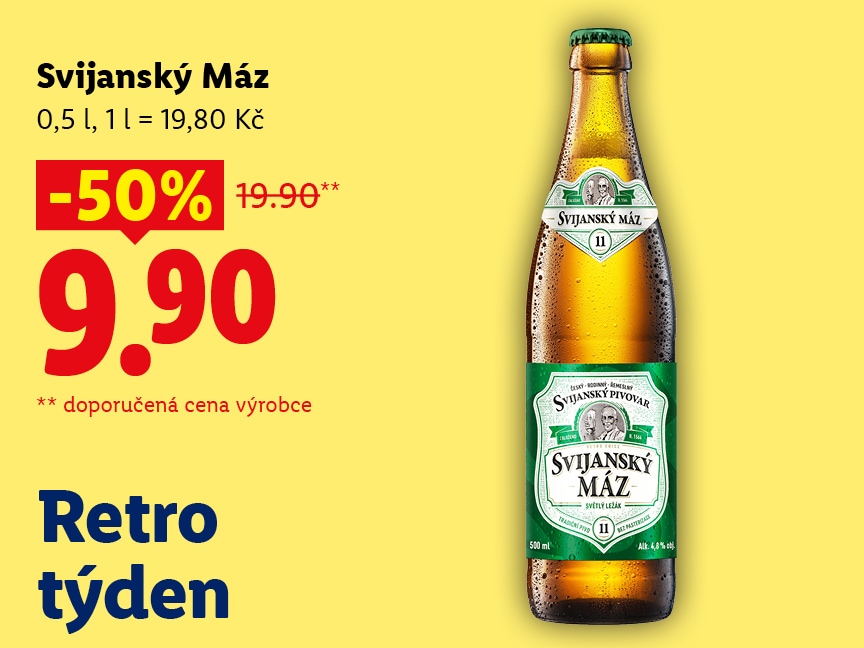 Svijanský Máz za 9,90 Kč