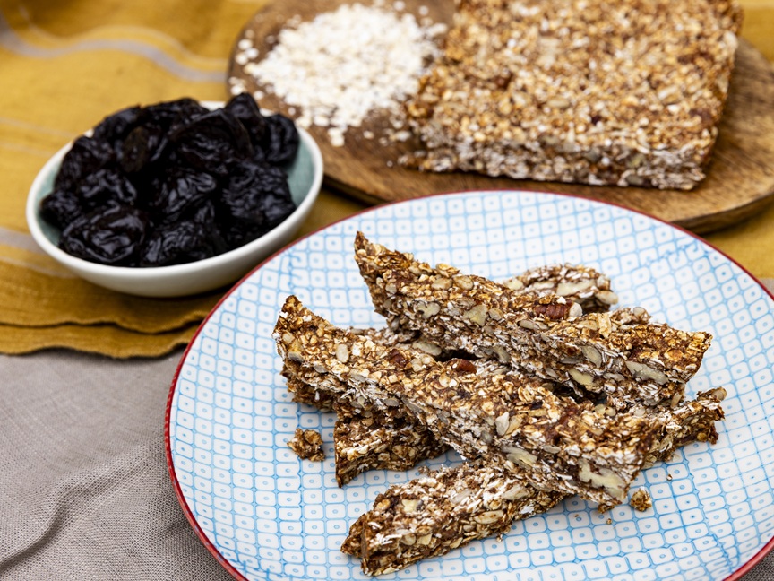 Domácí flapjack tyčinky