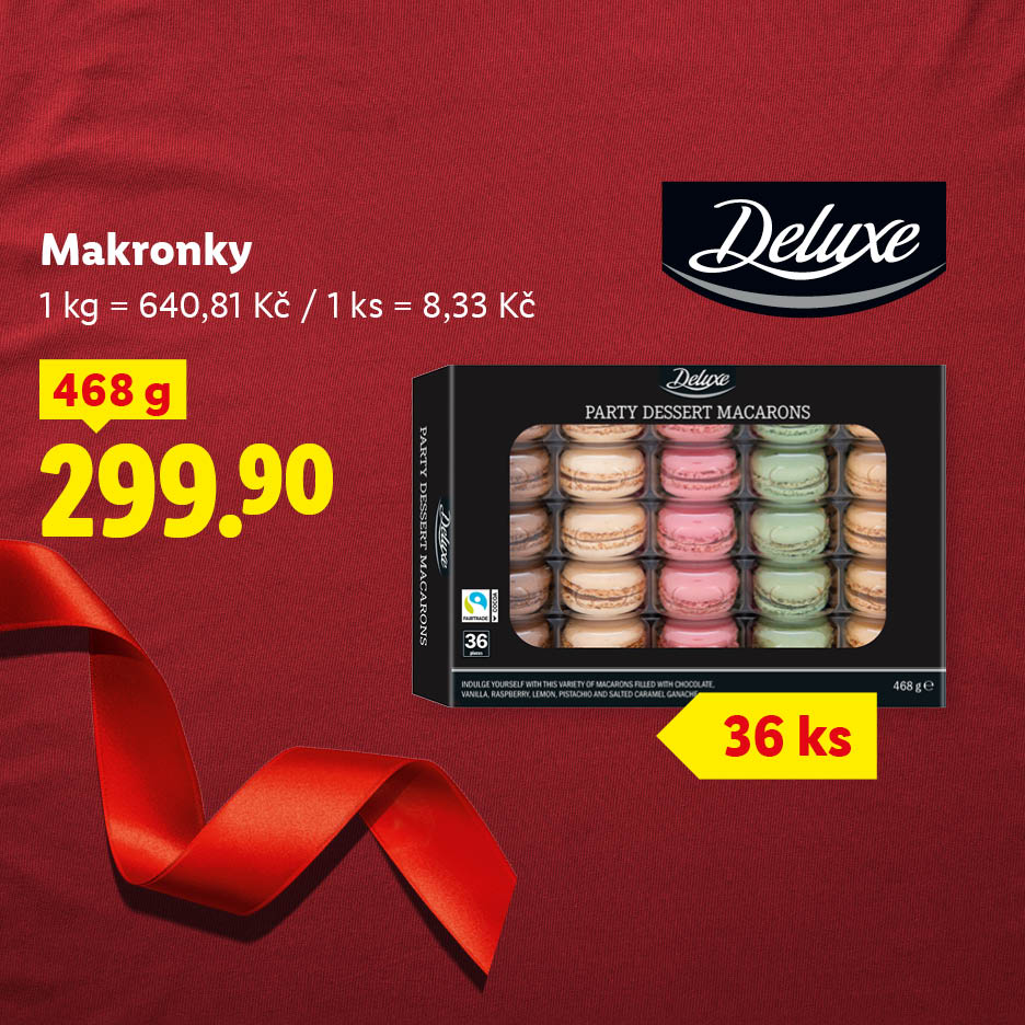 Makronky za 299,9 Kč