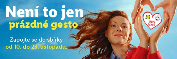 Zapojte se do sbírky Srdce dětem