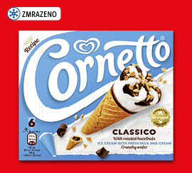 Cornetto Classico, balení za super cenu 89,90 Kč