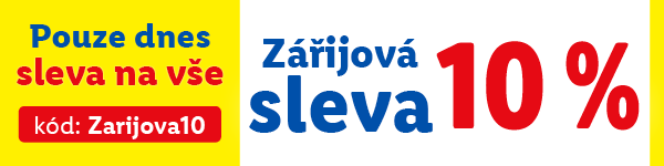 Nabídka na 10% slevu na nákup na lidl shopu
