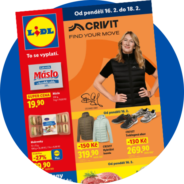 Náhled na pondělní leták.