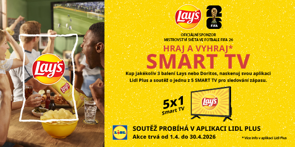 Vyhraj smart TV s Lays.