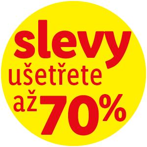 Nabídka na slevy, se kterými ušetříš až 70 %.