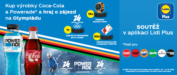soutěž coca cola/powerade