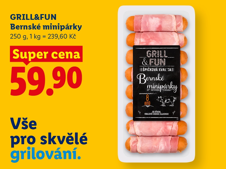 Bernské minipárky za super cenu 59.90 Kč