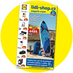 Kompletní nabídka srpnového lidl-shop magazínu.