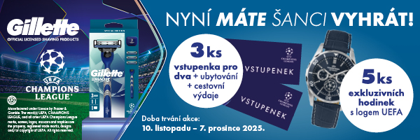 Soutěž s Gillette a Lidl o hodnotné ceny.