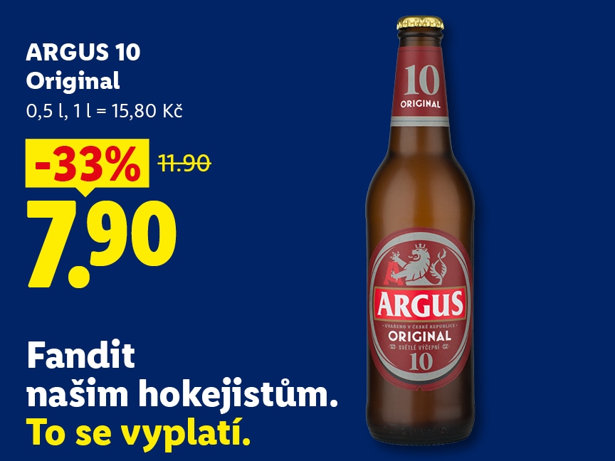 Argus 10 Original za 7,90 Kč