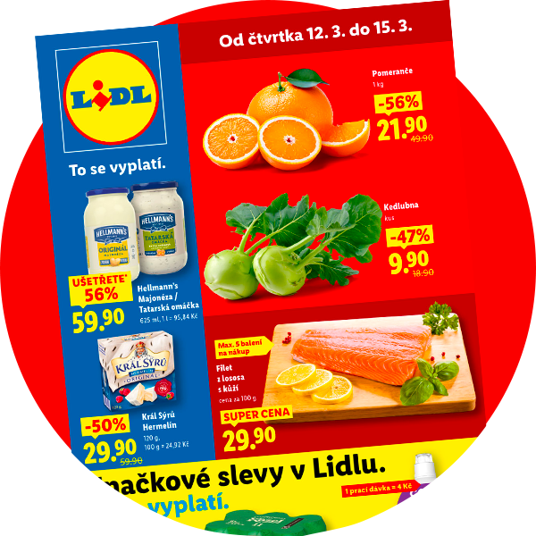 Náhled na čtvrteční leták.
