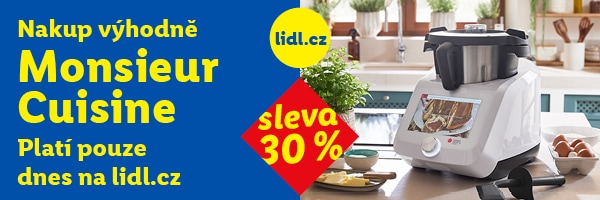Sleva 30 % na Monsieur Cuisine- platí jen 17.4.2026.
