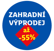 Nabídka na zahradní výprodej až do výše 55 %.