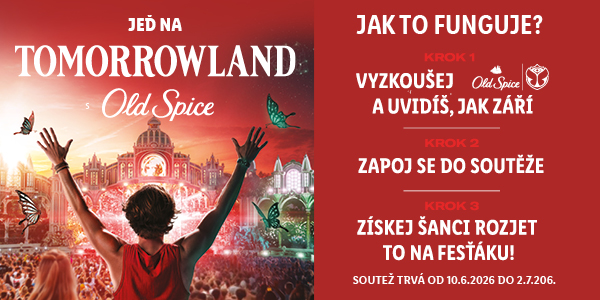 Jeď na tomorrowland s old spice