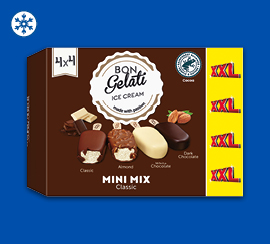 Mini mix zmrzlina, balení 16 ks za super cenu 129,90 Kč.
