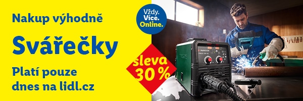 Sleva 30 % na svářečky a příslušenství