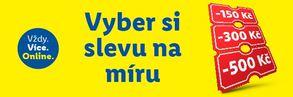 Akce "Vyber si svou slevu" platí jen 1. 4. 2026.