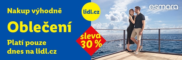 Sleva 30 % na kategorii Móda a doplňky - platí pouze dnes 18.6.2026. 