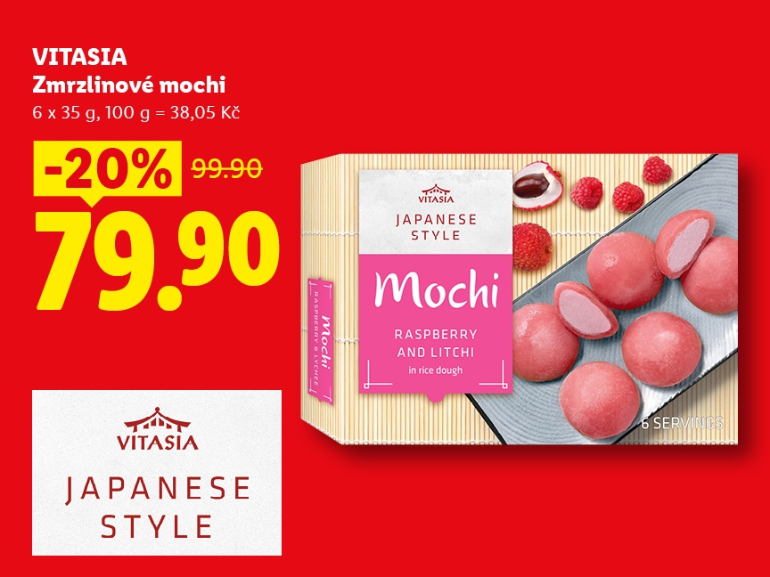 Zmrzlinové mochi za 79,90 Kč