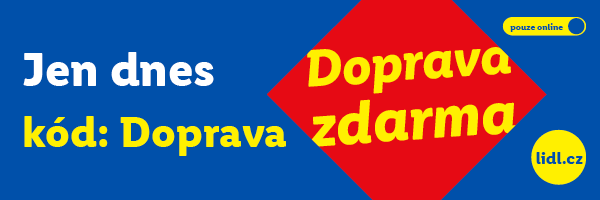 Den bez nákladů na dopravu - platí pouze dnes 13.7.2026