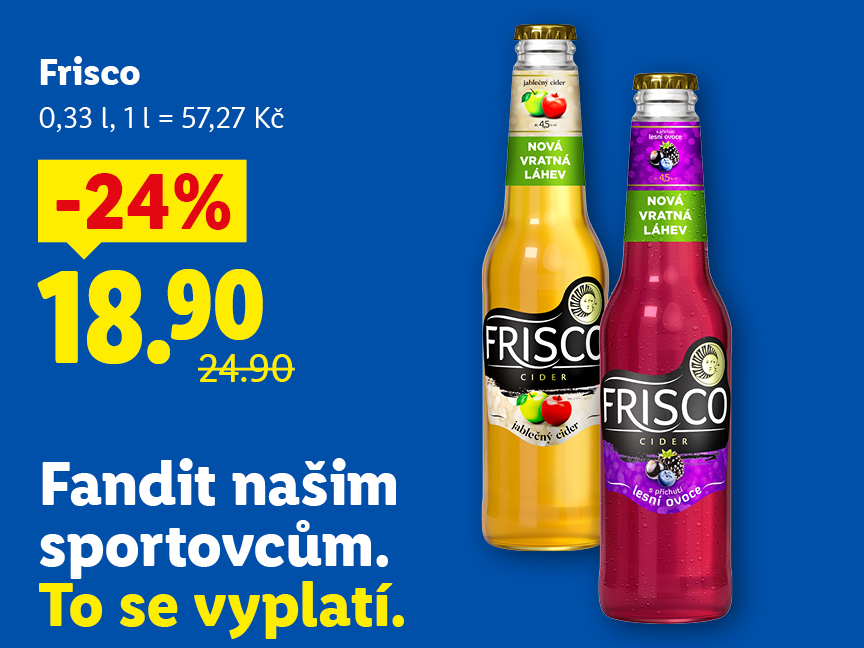 Frisco za 18,90 Kč