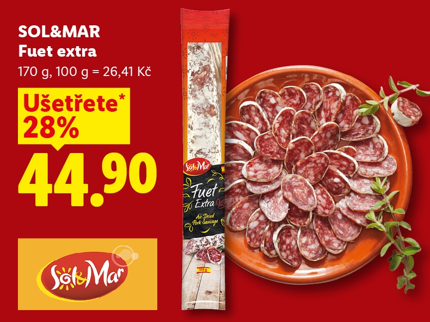 Fuet extra za 44,90 Kč
