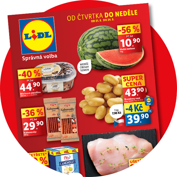Náhled na čtvrteční leták