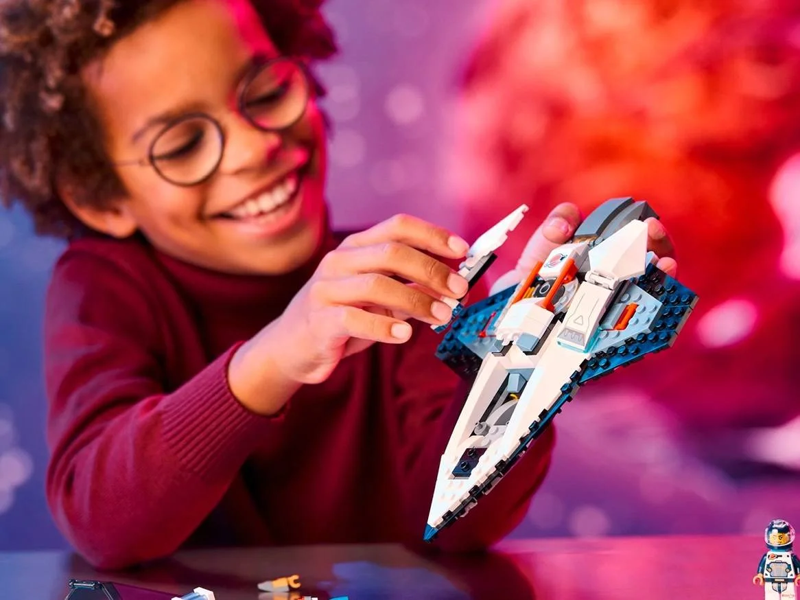 Nabídka stavebnic Lego.