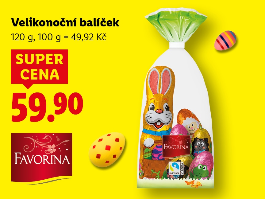 Velikonoční balíček za 59,90 Kč