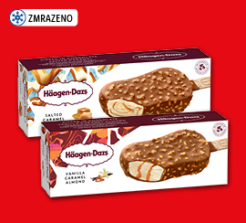 Zmrzlina Häagen-Dazs, cena za 1 ks je 29,90 Kč