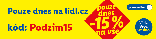 Nabídka na 10% slevu na nákup na lidl shopu