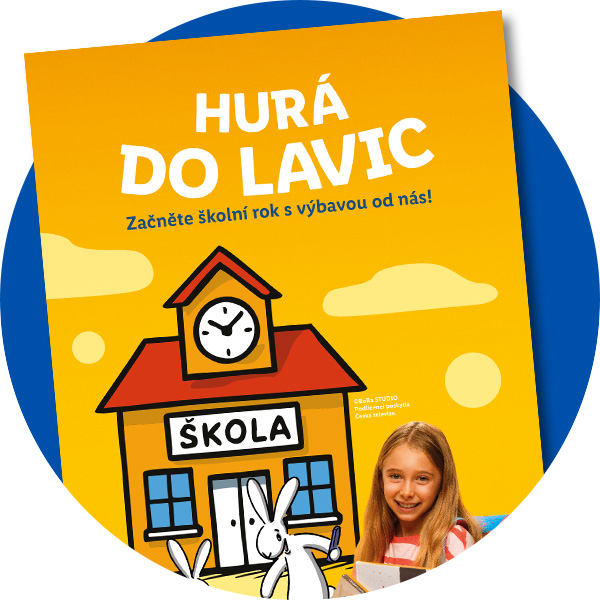 Náhled na čtvrteční leták v červeném kolečku