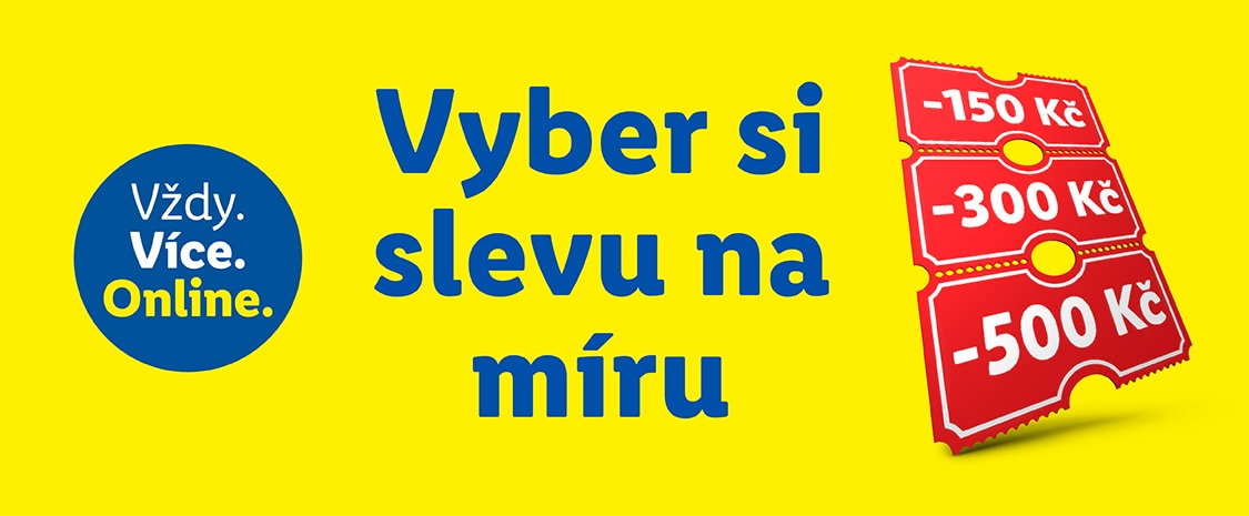 Vyber si slevu na míru - platí jen 14.1.2026