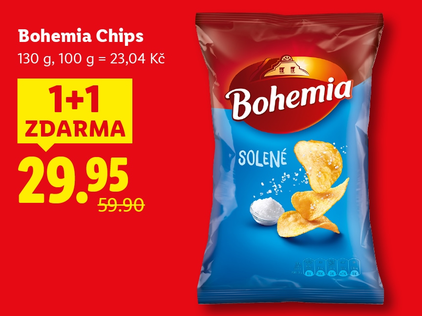 Bohemia Chips za 29,95 Kč