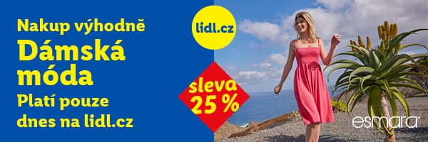 Sleva 25 % na dámskou módu a doplňky - platí pouze 21.4.2026.